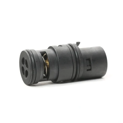 Abbildung von VEMO EXPERT KITS + V20 99 1274 Kühlwasserthermostat 80 27 mit Dichtung Kunststoffgehäuse BMW: 3 Coupe, Limousine, Touring