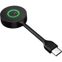 Abbildung von Jabra Link 400 USB C DECT Adapter Tragbarer und langlebiger Dongle mit bis zu 150 m geschützter Funkreichweite für ausgewählte Engage Wireless Headsets MS Variante Schwarz, 14205 41