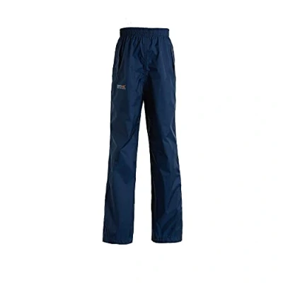 Abbildung von Regatta Unisex O/Trs Pack It Over Trousers Midnight Size 7 8, Midnight, 128 EU