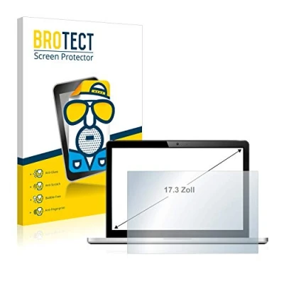 Abbildung von BROTECT 17.3&quot; Entspiegelungs Schutzfolie für Notebooks mit 17,3 Zoll (43.9 cm) [383 mm x 215 mm, 16:9] Matt, Anti Fingerprint