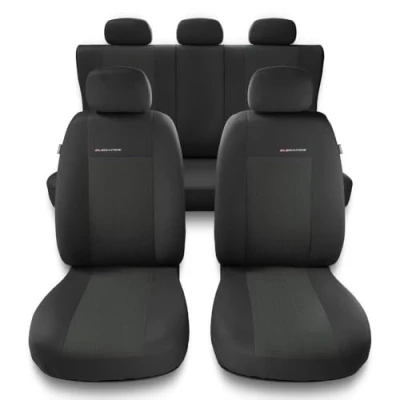 Abbildung von Mossa Universal Sitzbezüge Auto kompatibel mit Hyundai Kona I, II (2017 ) Autositzbezüge Schonbezüge für Autositze UNE 1