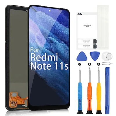 Abbildung von ARSSLY Bildschirm für Xiaomi Redmi Note 11S / 11 6,43 Zoll LCD Display Touchscreen Assembly (Nicht 5G Version)