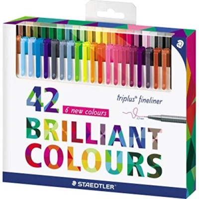 Abbildung von STAEDTLER Triplus Fineliner 0.3 mm Mehrfarbig