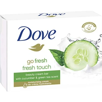 Abbildung von 6er Pack DOVE Seife &quot;Go Fresh Komkommer (Fresh Touch)&quot; 100g