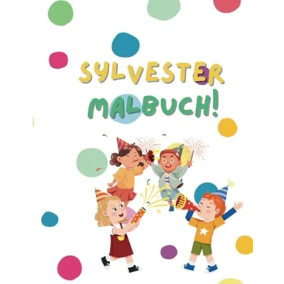 Abbildung von Mein Silvester Malbuch für Kinder: 25 fröhliche Ausmalbilder Feuerwerk, Party und Spaß zum Jahreswechsel