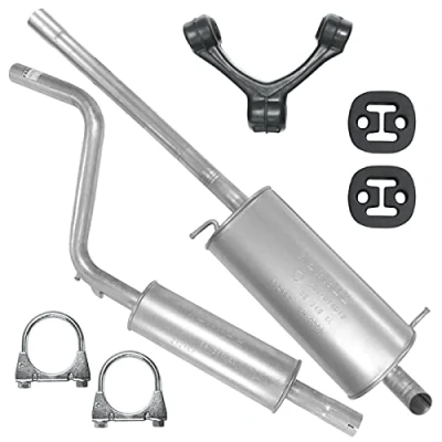 Abbildung von Auspuffanlage Schalldämpferset Auspuff für VW Caddy III 3 2K 1.6i