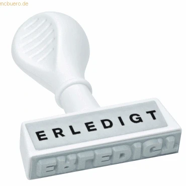 Abbildung von Wedo Textstempel Erledigt