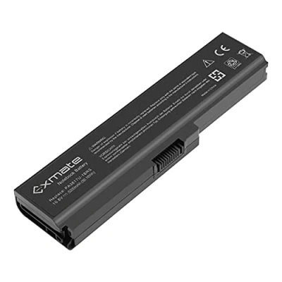 Abbildung von Exmate 5200mAh Laptop Akku PA3817U 1BRS für Toshiba Satellite C660 L750 C650 C660D L750D A660 C655 L755 L650 C650D L655 C670D PA3634U PABAS228 10.8V 56.16Wh