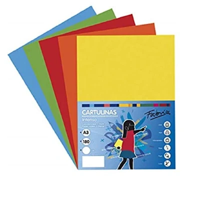 Abbildung von Ofituria Packung mit 50 Kartons in intensiven Farben, A3, 180 g, stark
