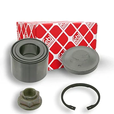 Abbildung von FEBI BILSTEIN 22864 Radlagersatz Hinterachse links, rechts mit Schraube, Fettkappe, Sicherungsring 68 Kegelrollenlager