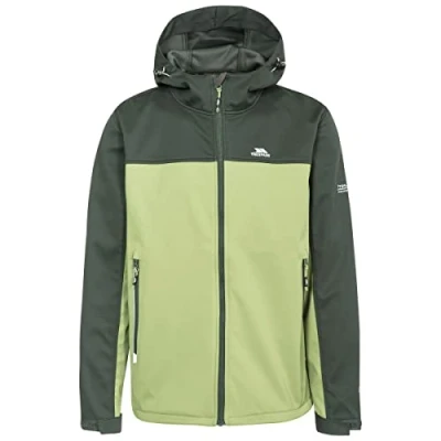 Abbildung von Trespass Herren Softshelljacke Mit Kapuze Palin, Olive, XS, MAJKSSN10001_OLIXS