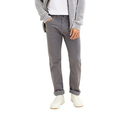 Abbildung von TOM TAILOR Herren Thermo Hose 1033873, 15180 Quiet Mid Grey, 36W / 36L
