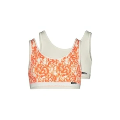 Abbildung von SKINY Mädchen Cotton Elastic 030007 Bustier, orangebatik Selection, 140 (2er Pack)