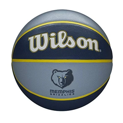 Abbildung von Wilson Basketball NBA TEAM TRIBUTE, MEMPHIS GRIZZLIES, Outdoor, Gummi, Größe: 7