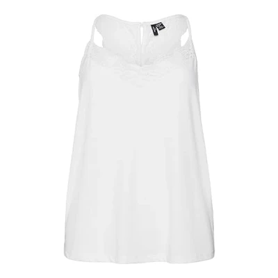 Abbildung von Vero Moda Curve Vmana Top, Damen, Größe: 46/48, Snow white