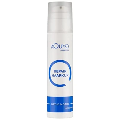 Abbildung von Repair Haarkur für trockene Haare mit Jojobaöl, Haarmaske strapaziertes und geschädigtes Haar, Haarpflege zum Wiederaufbau des Haares, silikonfrei &amp; tierversuchsfrei (200ml)