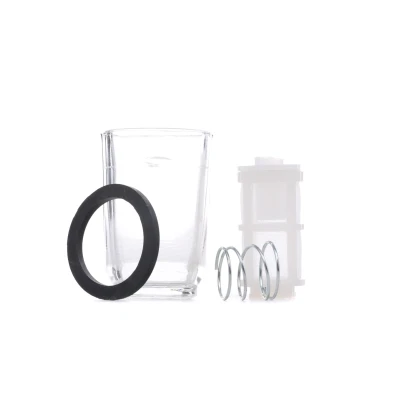 Abbildung von FEBI BILSTEIN 08754 Kraftstofffilter Vorfilter mit Dichtring MERCEDES BENZ: UNIMOG, T2/L Kasten / Kombi, LK/LN2, MAN: TGM, TGL, TGA
