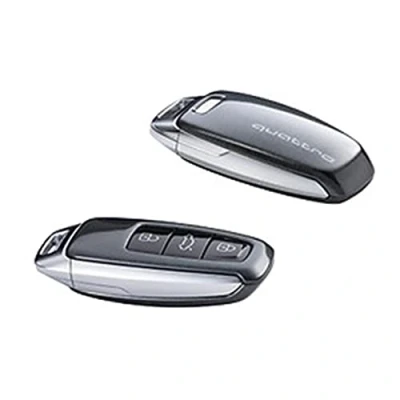 Abbildung von Audi 4N0071208BZ7S Schlüsselblende Cover, mit Quattro Logo, nur für Schlüssel 8Y0959754 4N0959754 (daytonagrau)