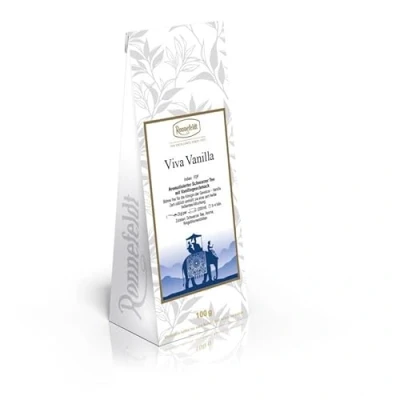 Abbildung von Ronnefeldt Viva Vanilla Aromatisierter Schwarzer Tee mit Vanillegeschmack 100g, Menge:2 Stück