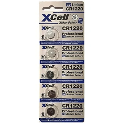 Abbildung von XCell Lithium Knopfzelle 1220 CR1220 3V, 5er Pack