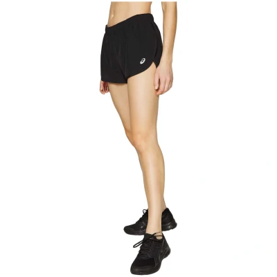 Abbildung von Asics CORE Split Short kurze Sporthose, Damen, Größe: Medium, Performance black