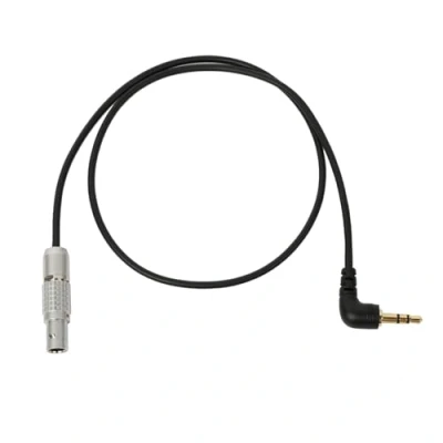 Abbildung von HangTon Tentacle Sync Timecode Kabel Rechtwinkliges TRS 3,5 mm auf 5 Pin für ARRI Alexa Mini ZCAM Kamera 688 Recorder