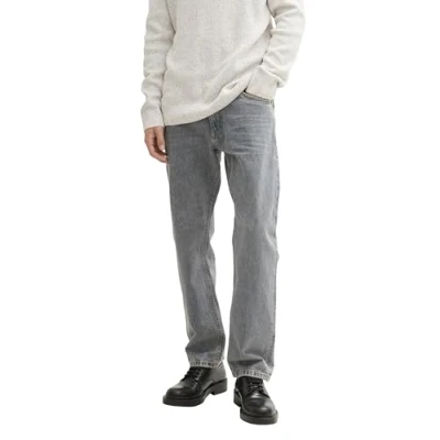 Abbildung von TOM Tailor denim Jeans Straight Leg, Herren, Größe: 32x34, Mid stone blue grey