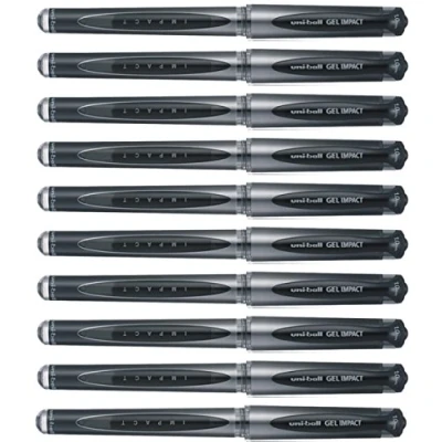 Abbildung von uni ball 146899 Gelroller Gel Impact UM 153S, 1,0 mm, schwarz, 1 Stück