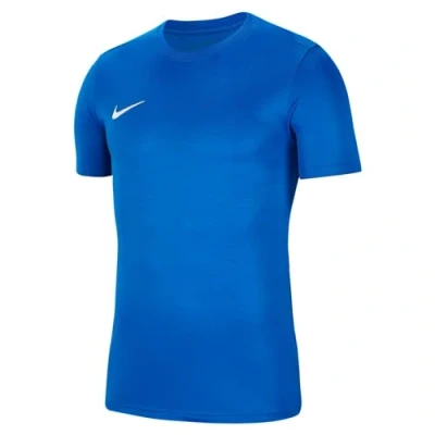 Abbildung von Nike Performance Fussball DRI FIT PARK VII Kurzarm Sport Tshirt für Kinder, Größe: 128 140, Blauweissblau