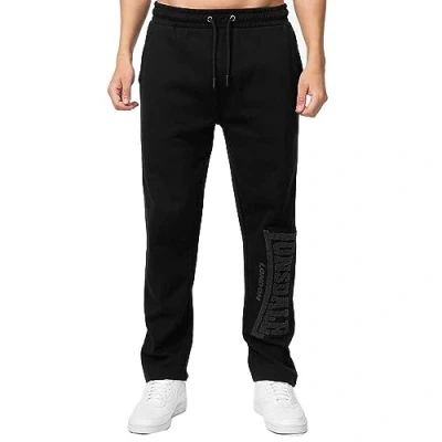 Abbildung von Lonsdale Jogging Normale Passform Manish Jogginghose, Herren, Größe: Medium, Black grey