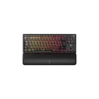 Abbildung von Corsair K70 Core TKL Wireless RGB Mechanische Gaming Tastatur, ohne Schlüssel, MLX Red v2, vorgeschmiert, ABS Schlüsselkappen, AZERTY FR, Schwarz