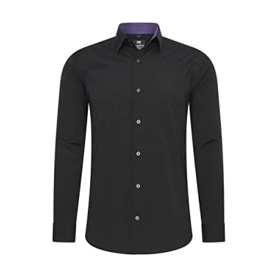 Abbildung von Rusty Neal Freizeithemd Hemd, Herren, Größe: 3XL, Schwarz/lila