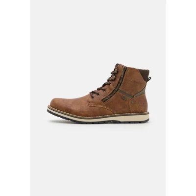 Abbildung von Rieker Schnürstiefelette, Herren, Größe: 43, Braun Schuhe