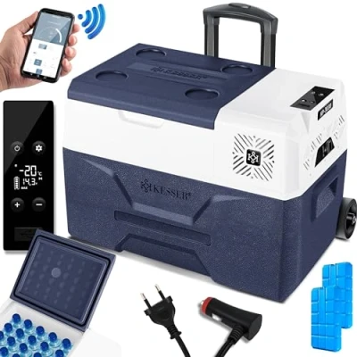 Abbildung von KESSER Thermobehälter, Kompressor Kühlbox elektrisch Gefrierbox, Mit APP Steuerung