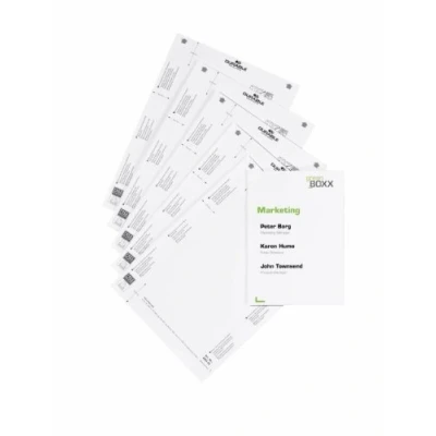 Abbildung von Durable Einsteckschild für Türschild Info Sign 149x210,5mm weiß VE=10