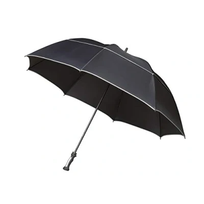 Abbildung von Impliva Langregenschirm Falcone® XXL 140cm Riesen Golfschirm Glasfiber, unglaublich riesig, stabil und groß, für zwei Personen mehr
