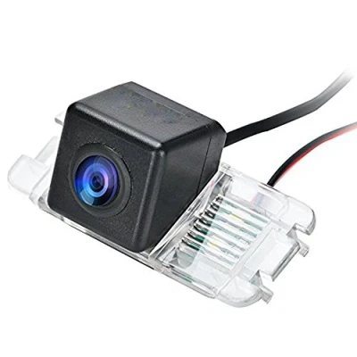 Abbildung von Navinio Rückfahrkamera Einparkhilfe Fahrzeug spezifische Kamera integriert in Nummernschild Licht für Galaxy Mondeo MK2 MK3 MK4 Fiesta MK6