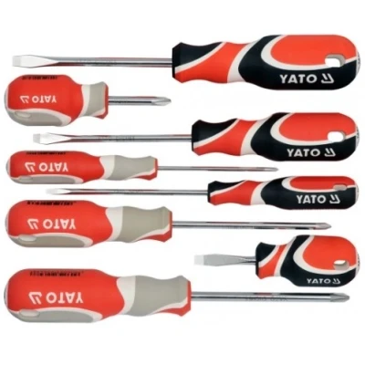 Abbildung von YATO YT 2670 Schraubendrehersatz 8 Display (Karton)