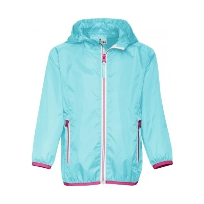 Abbildung von Playshoes Faltbar Regenjacke / wasserabweisende Jacke für Kinder, Größe: 128, Türkis
