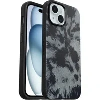 Abbildung von OtterBox Symmetry für MagSafe Hülle iPhone 15 / 14 13, stoßfest, sturzsicher, schützende dünne Hülle, 3x getestet nach Militärstandard, Schwarz/Grau