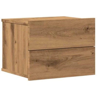 Abbildung von vidaXL Wand Nachttisch Artisan Eiche 40x32x30 cm