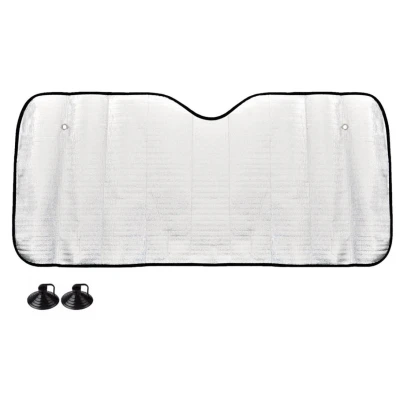 Abbildung von AMiO 01535 Auto Sonnenschutz silber PE (Polyethylen) 1