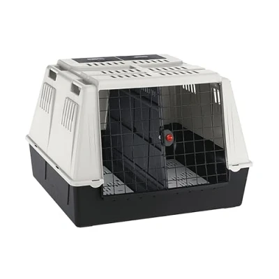 Abbildung von Ferplast 73110021 Autotransportbox Atlas Car Maxi, für Hunde, Maße: 100 x 80 71 cm, grau