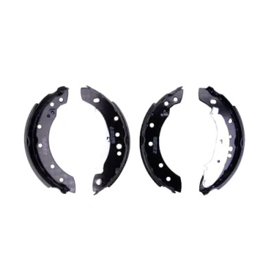 Abbildung von HELLA 8DB 355 002 771 Bremsbacken 203,2 38 mit Handbremshebel PEUGEOT: 206 Schrägheck, 206+ SW
