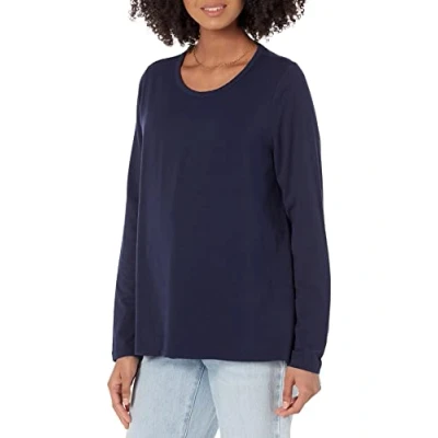 Abbildung von Amazon Essentials Damen Still T Shirt, Marineblau, S