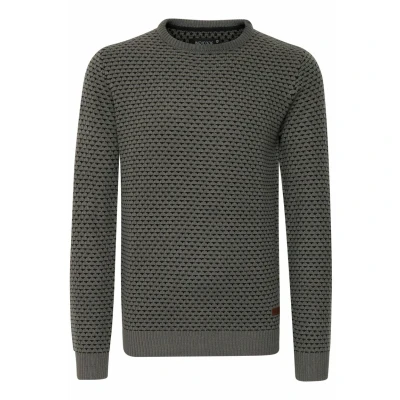 Abbildung von Indicode Jeans Idcoppler Strickpullover, Herren, Größe: 3XL, Pewter