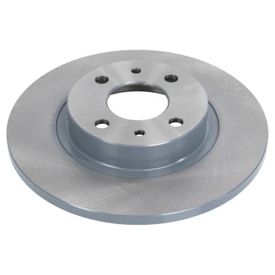 Abbildung von FEBI BILSTEIN 10618 Bremsscheibe Vorderachse 257,5 12 4 98 voll beschichtet FIAT: 500 C Cabrio, Punto II Schrägheck, Panda III Schrägheck