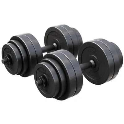 Abbildung von E Series Kurzhantelset 25 mm Kunststoff 30 kg