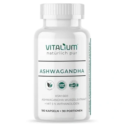 Abbildung von meinVitalium Ashwagandha Kapseln KSM 66® 180 St