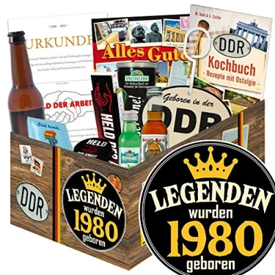 Abbildung von Legenden 1980 Geburtstags Geschenke DDR Männer Geschenkidee